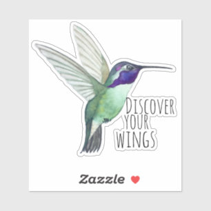Hummingbird-Aufkleber Aufkleber