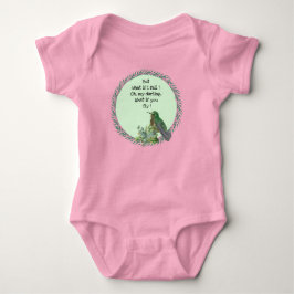 Hummingbird Bird Baby Bodysuit Strampler
