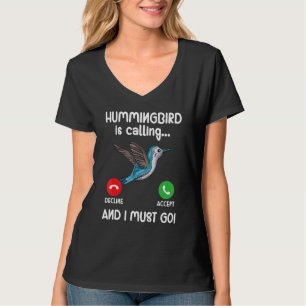 Hummingbird Bird Watching Bird Vogelbeobachter Bir T-Shirt