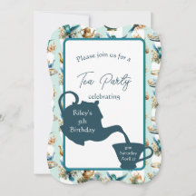 Hummingbird Birthday Tee Party