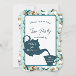 Hummingbird Birthday Tee Party