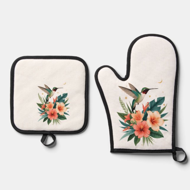 Hummingbird Bloom Kitchen Set (Vorderseite)
