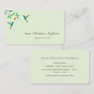 Hummingbird Business Card Visitenkarte