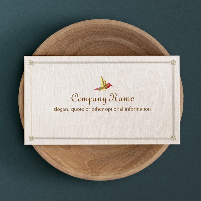 Hummingbird Business Card Visitenkarte (Von Creator hochgeladen)