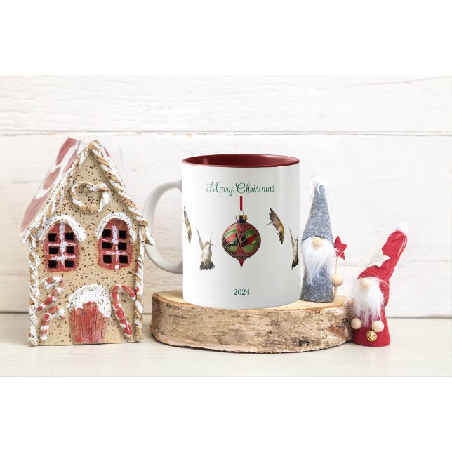 Hummingbird Christmas Cup Tasse (Von Creator hochgeladen)