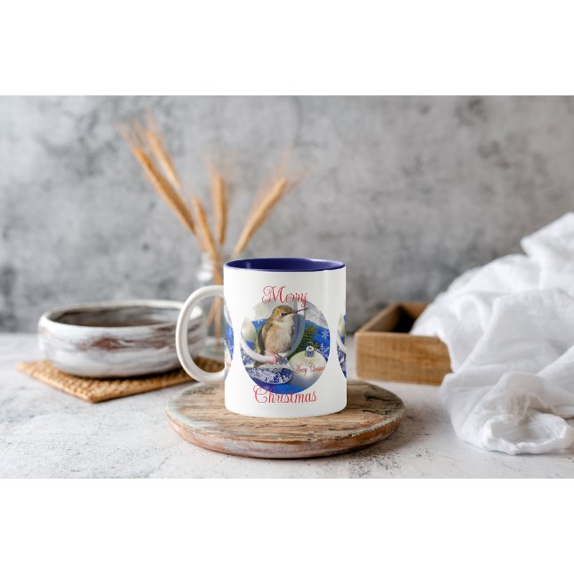 Hummingbird Christmas Cup Tasse (Von Creator hochgeladen)