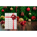 Hummingbird Christmas Wrapping Paper Geschenkpapier<br><div class="desc">Hummingbird Weihnachtsverpackung mit Ruby-Throated Hummingbirds. Erstellt mit Fotos von Audrey Wenzler von Audreys Kreationen und AI erstellt Background. Wenn du Kolibris Liebe,  wirst du sicher dieses Packpapier Liebe geben. Es ist eine Art.</div>