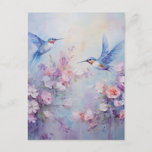 Hummingbird Design Series 9 Postkarte (Vorderseite)