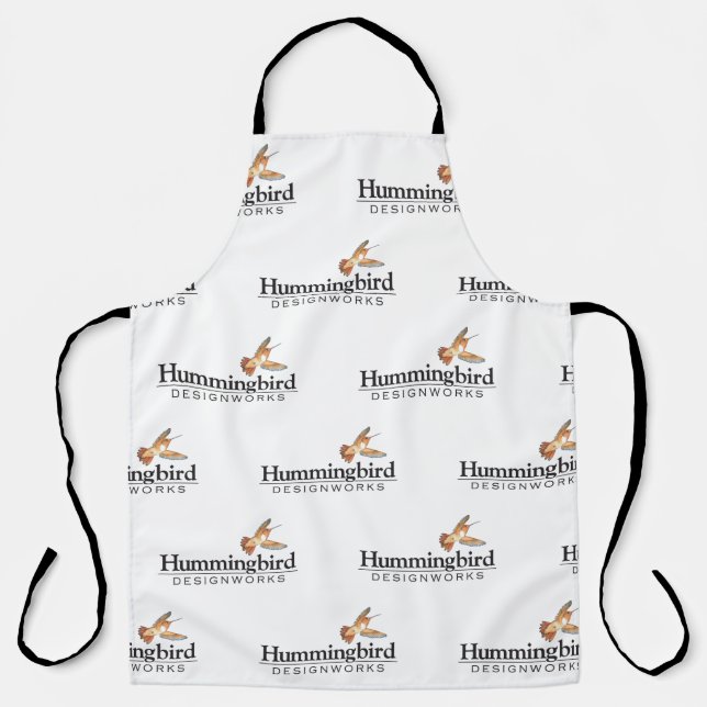 Hummingbird Designworks All-Over Print Schürze (Vorderseite)