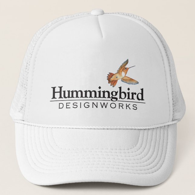 Hummingbird Designworks Trucker Hat Truckerkappe (Vorderseite)