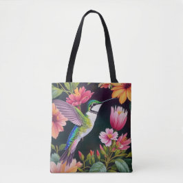 Hummingbird farbenfroh tasche