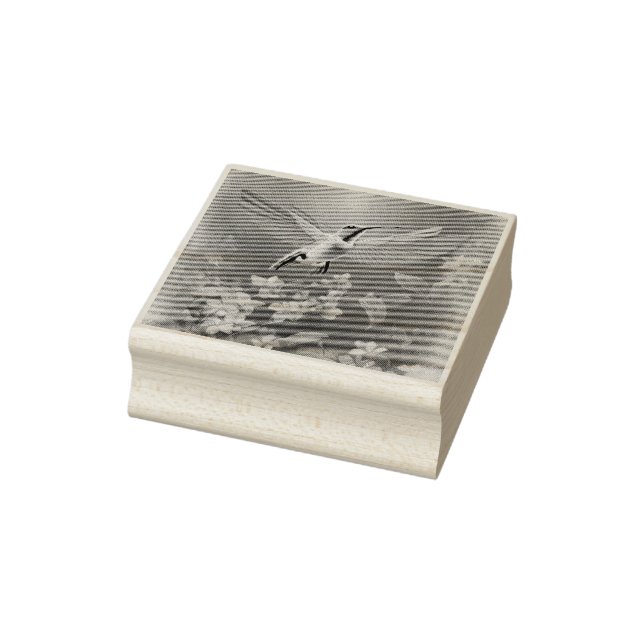 Hummingbird Flight Gummistempel (Stempel)