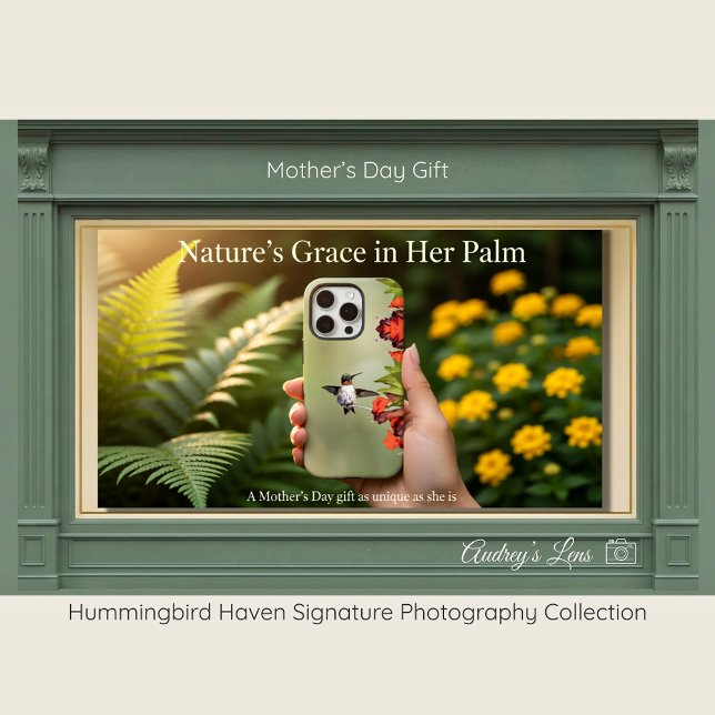 Hummingbird | Floral Phone Case Mother's Day (Von Creator hochgeladen)