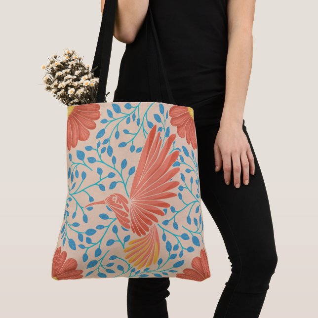 Hummingbird Floral Tasche (Von Nahem)