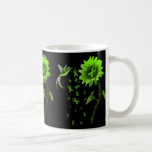 Hummingbird Green Ribbon Mental Health Awareness Kaffeetasse