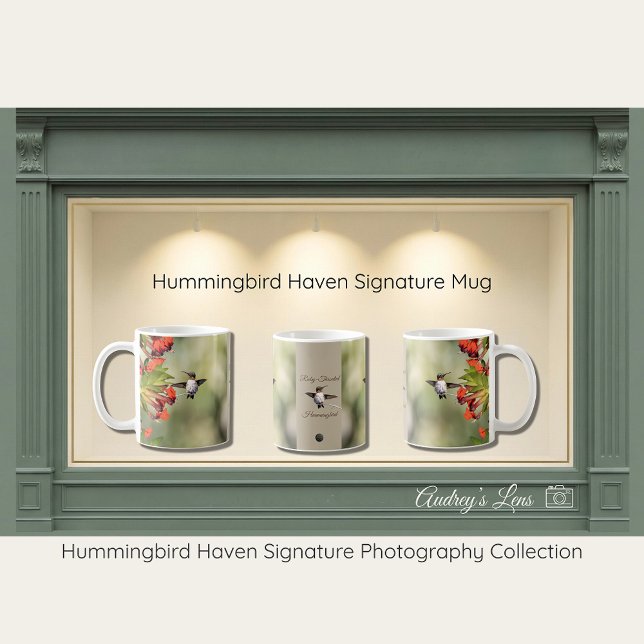 Hummingbird Haven Nature Mug Gift Kaffeetasse (Von Creator hochgeladen)