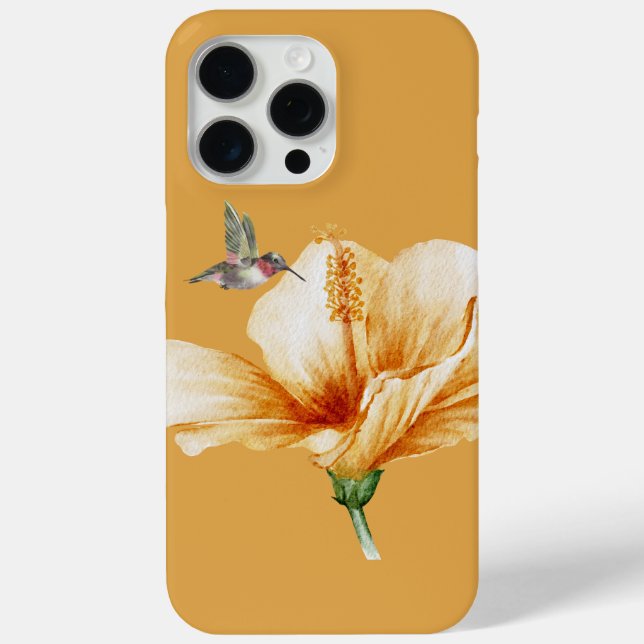 Hummingbird & Hibiskus Case-Mate iPhone Hülle (Rückseite)