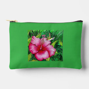 Hummingbird-Hibiskus Zubehörtasche