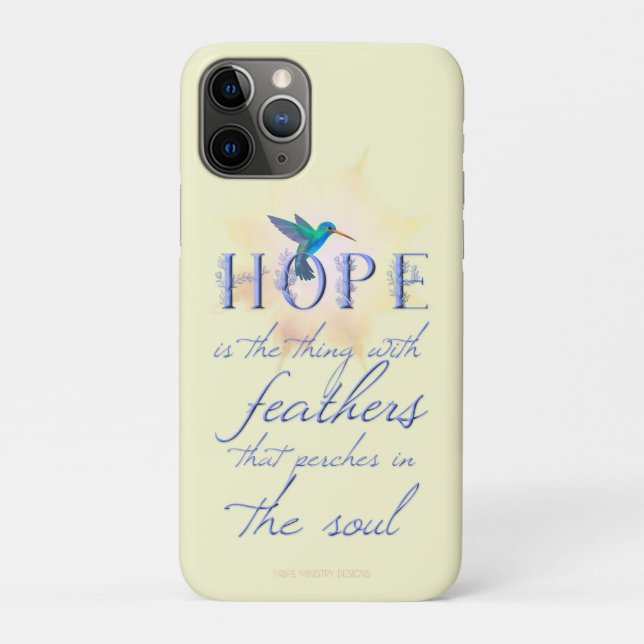 Hummingbird Hope - Handy-Fall Case-Mate iPhone Hülle (Rückseite)