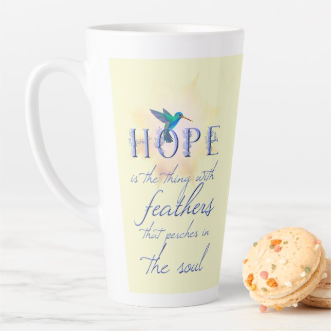 Hummingbird Hope Tasse (Beispiel)