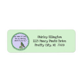 Hummingbird Hummingbirds Label