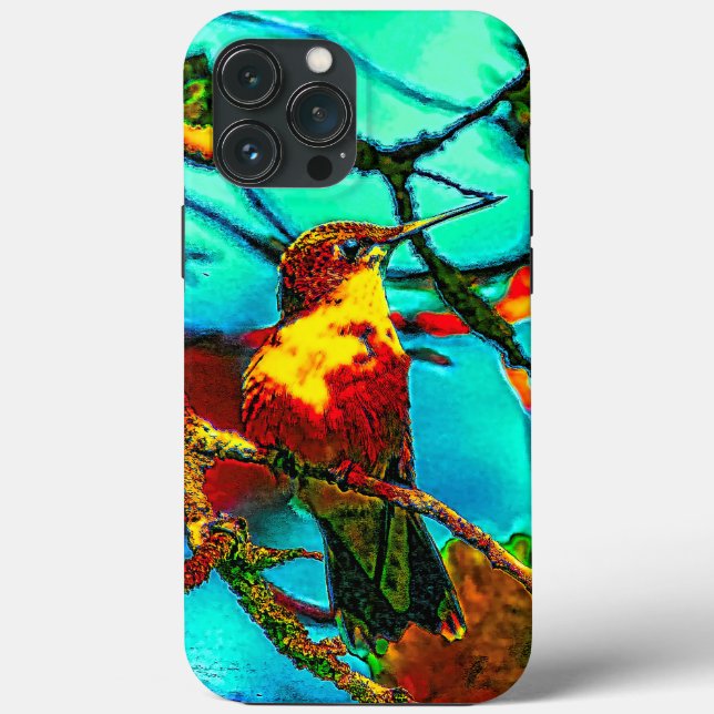 Hummingbird im Garten Case-Mate-iPhone Case-Mate iPhone Hülle (Rückseite)