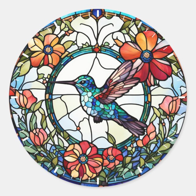 Hummingbird-Imitate Runder Aufkleber (Vorderseite)