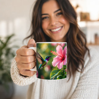 Hummingbird in Bloom Kaffeetasse