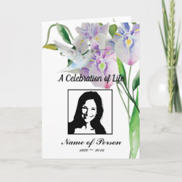 Hummingbird & Iris Beerdigung Programm