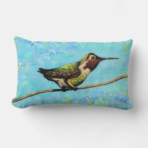 Hummingbird ist bereit zum Fliegen Lendenkissen