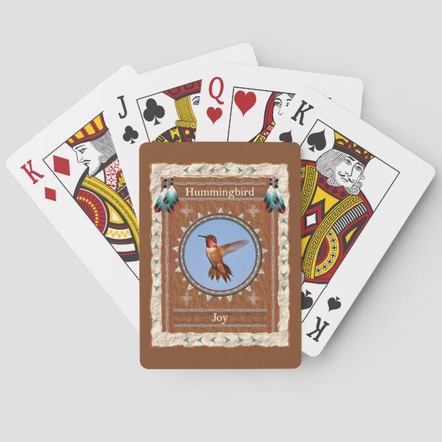 Hummingbird - Joy Classic Playing Cards Spielkarten (Rückseite)