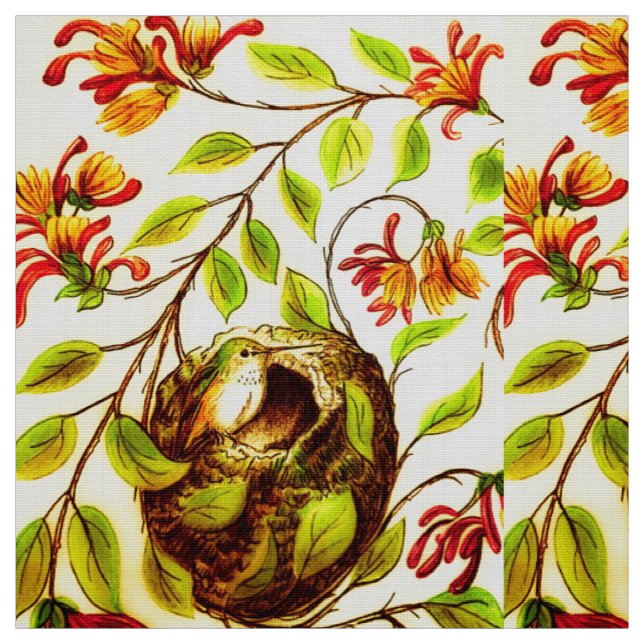 Hummingbird Joy Fabric Stoff (Muster)