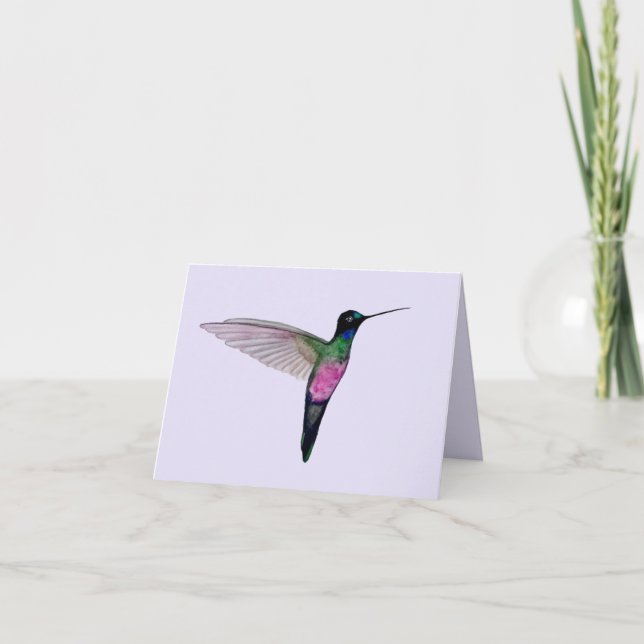 Hummingbird Karte (Vorderseite)