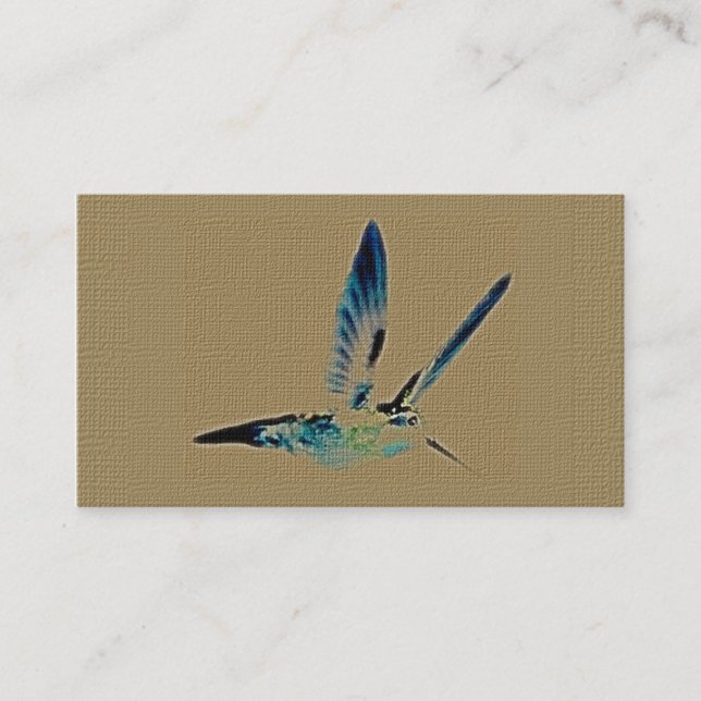 Hummingbird King - individuelle Visitenkarten Visitenkarte (Vorderseite)