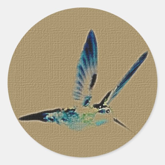 Hummingbird King Sticker Sheet (Vorderseite)