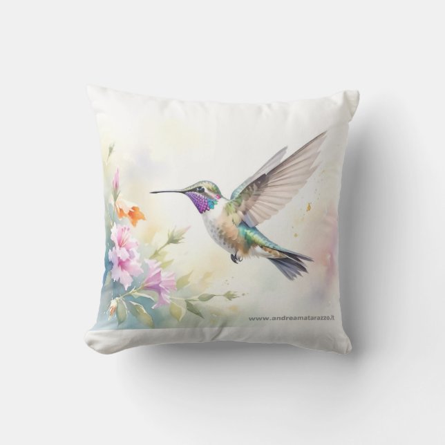 Hummingbird Kissen (Vorderseite)