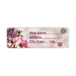Hummingbird Lavender Jeweled CUSTOM