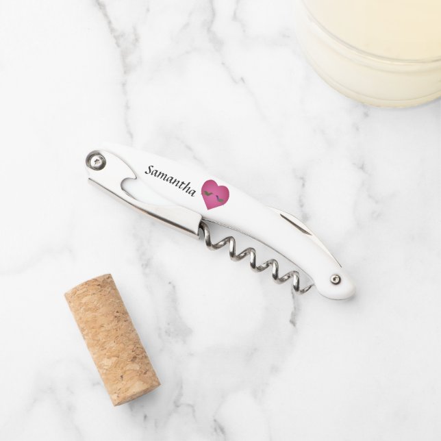 Hummingbird-Liebe Kellnermesser (Vorderseite)