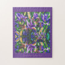 Hummingbird Lila Puzzle