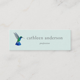 Hummingbird Mini Business Card Visitenkarte