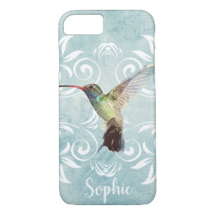 Hummingbird mit Geblüht Hintergrund Case-Mate iPhone Hülle