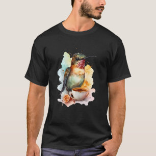 Hummingbird mit Kaffeebar T-Shirt