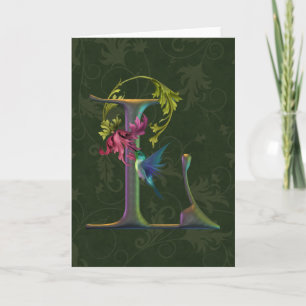 Hummingbird Monogram L