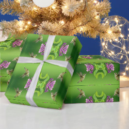 Hummingbird-Musterpapier Geschenkpapier