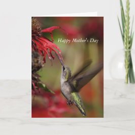 Hummingbird Muttertagskarte Karte