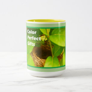 Hummingbird Nest Zweifarbige Tasse