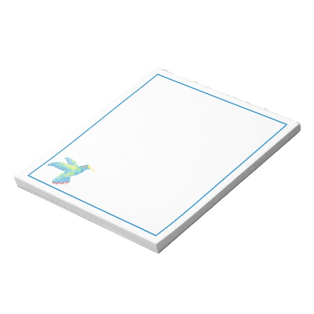 Hummingbird Notepad Notizblock (Rotiert)
