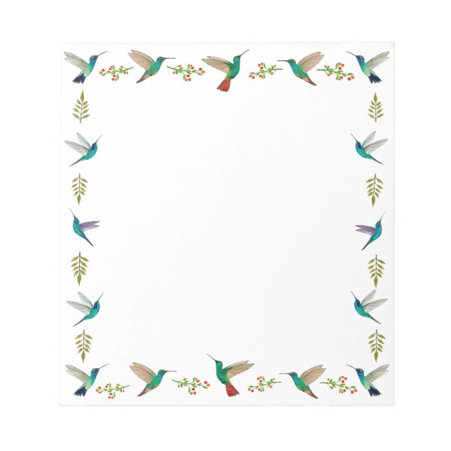 Hummingbird Notepad Notizblock (Vorderseite)