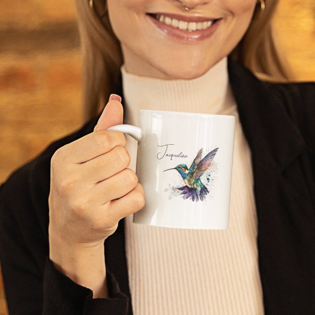 Hummingbird Personalisiert Motivierend Kaffeetasse (Von Creator hochgeladen)