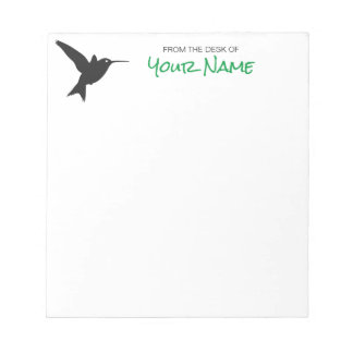 Hummingbird - Personalisierter Notepad Notizblock